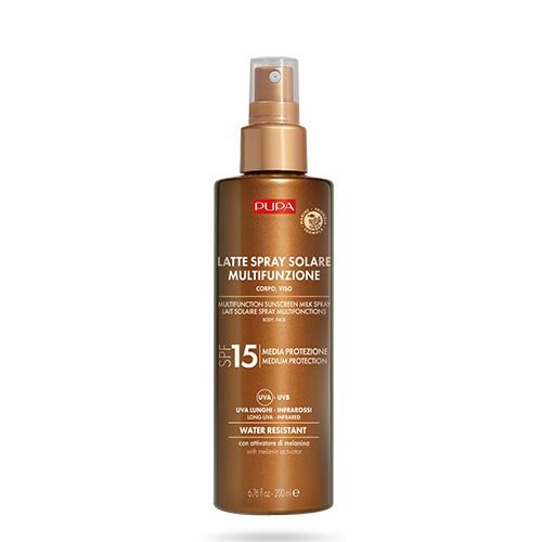 PUPA Lait Solaire Spray Multifonctions - SPF15 8011607331802 PUPA Lait Solaire Spray Multifonctions - SPF15 8011607331802